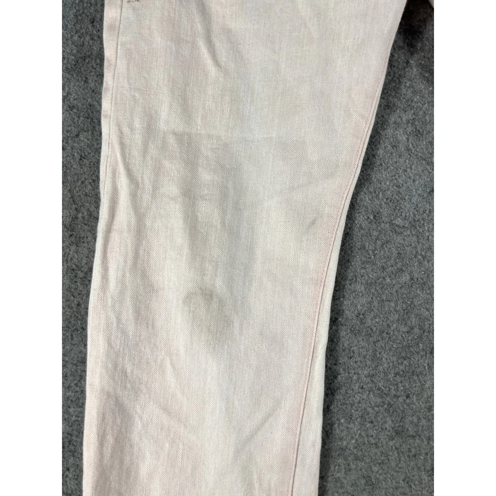 Schaeffers Garment Hotel Selvedge Jeans Mens 29 Pink USA Straight Leg Hollywood